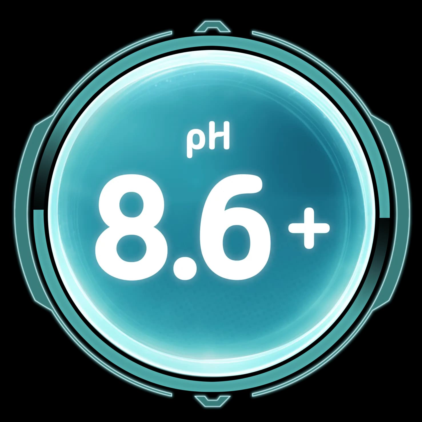 pH8.6+
